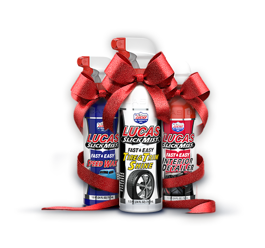 Lucas Oil Slick Mist car care range